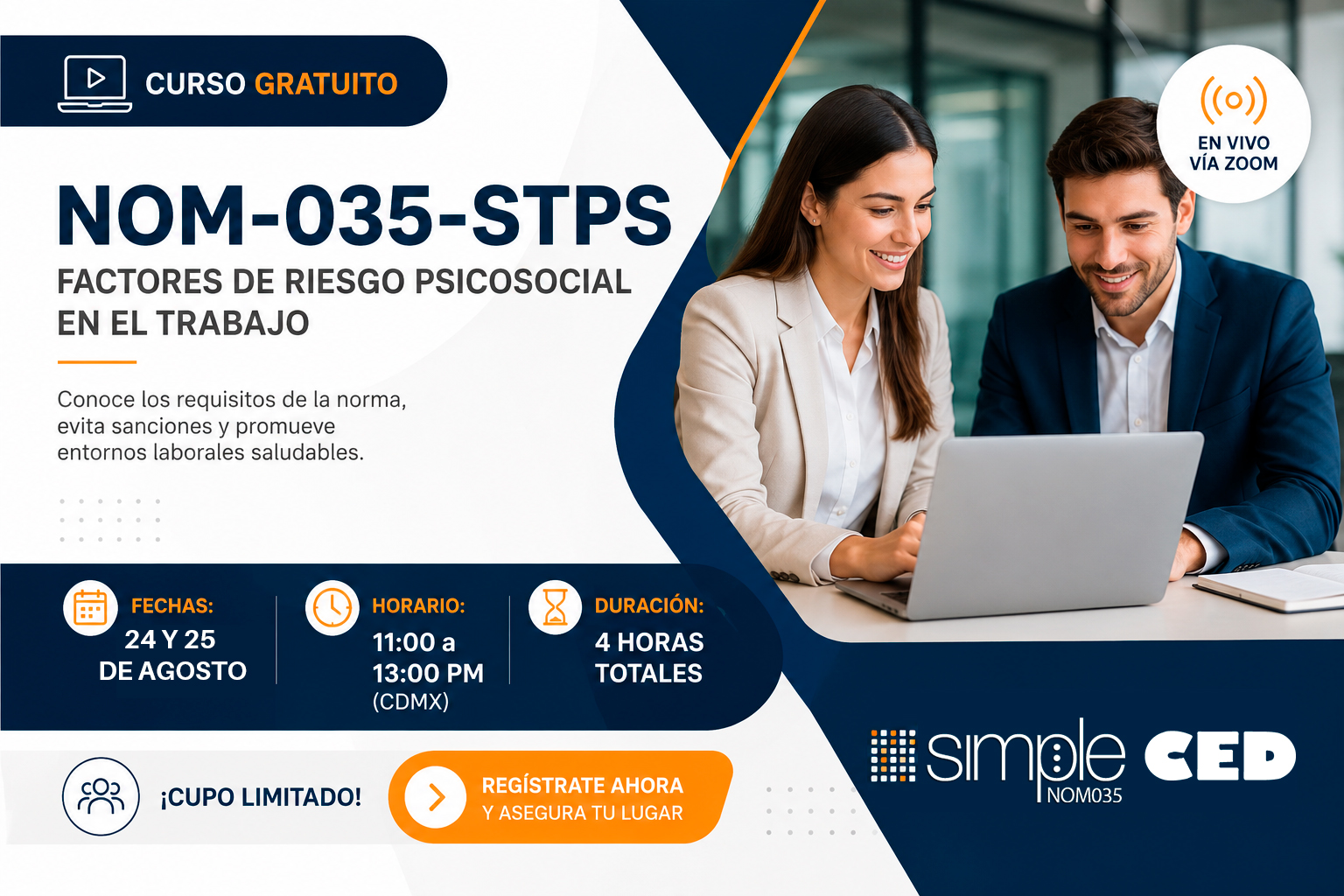 CURSO GRATUITO: NOM-035-STPS-2018