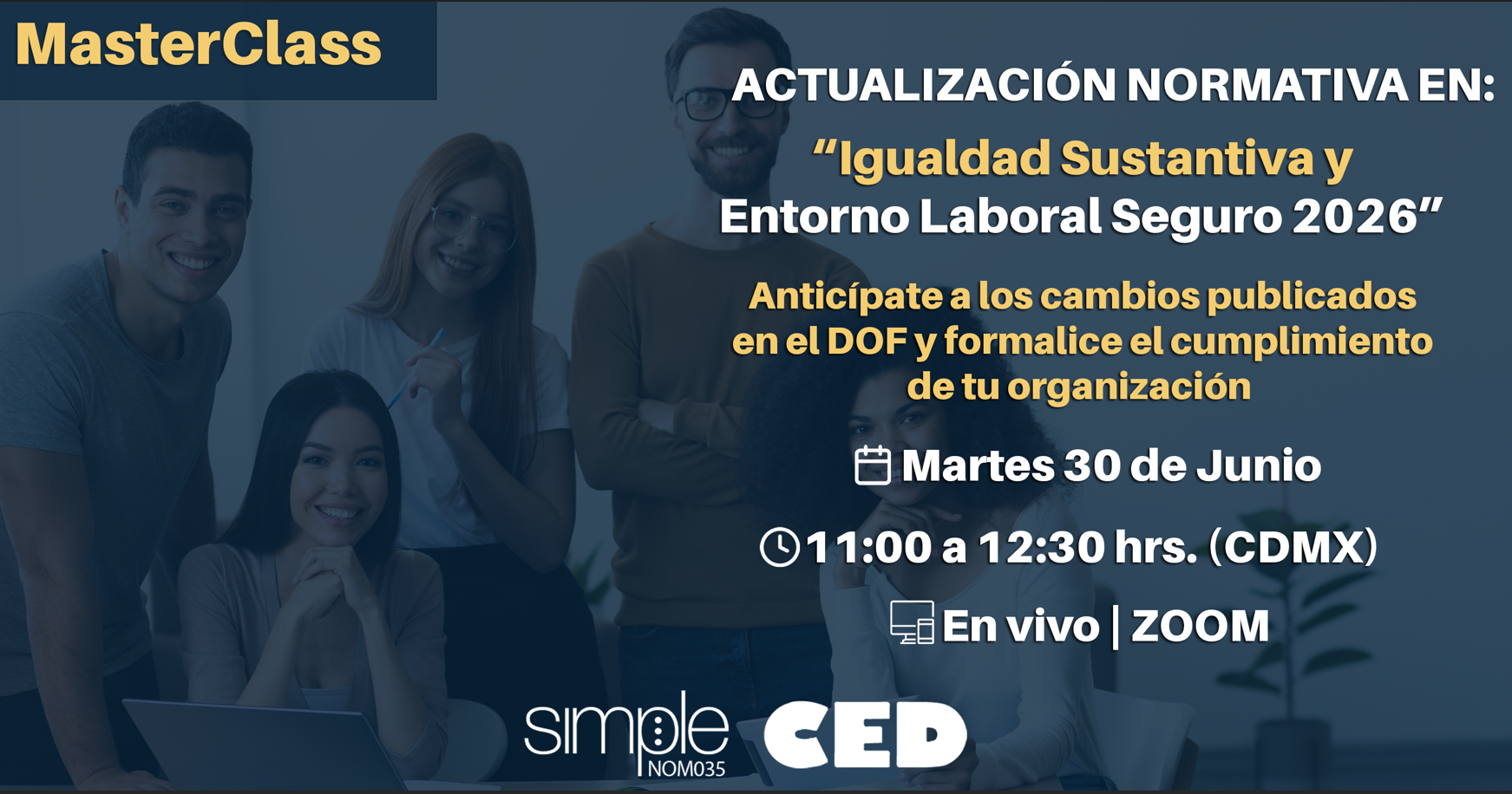 ACTUALIZACIÓN NORMATIVA EN: Igualdad Sustantiva y Entorno Laboral Seguro 2026.
