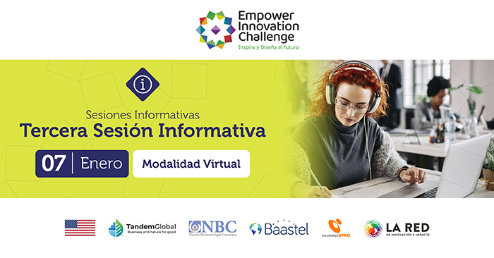 Última Sesión informativa EMPOWER INNOVATION CHALLENGE 2026 (7 de enero 2026)
