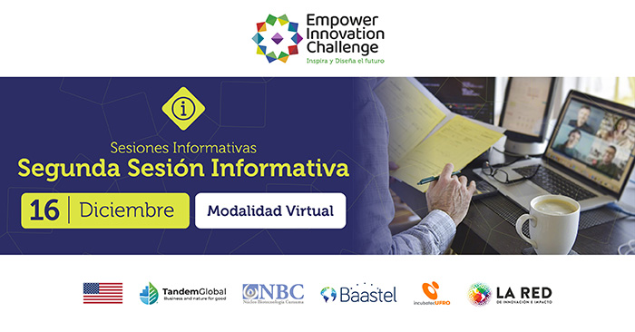 Segunda Sesión informativa EMPOWER INNOVATION CHALLENGE 2026 (16 de diciembre 2025)