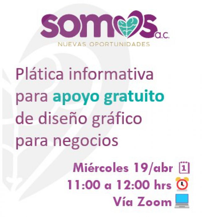 Plática informativa de Somos Unión A.C.
